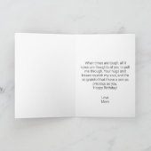 Carte Photo personnalisée spéciale Son 30e anniversaire (Intérieur)