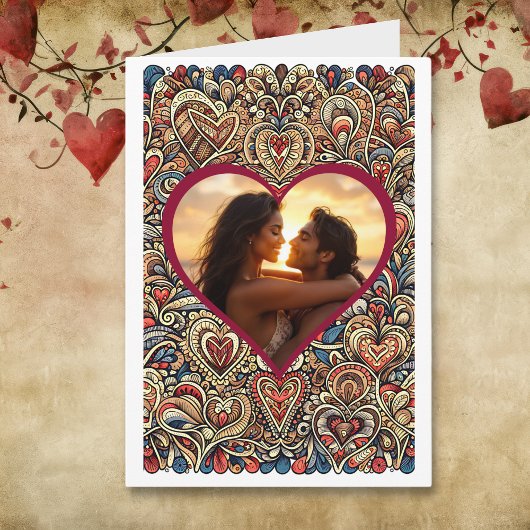 Carte Photo personnalisée Steampunk Happy Anniversaire