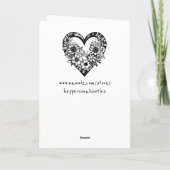 Carte Photo personnelle du joyeux anniversaire (Dos)