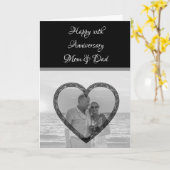 Carte Photo personnelle du joyeux anniversaire (Fleur jaune)