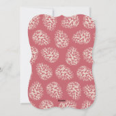 Carte photo Pinecone Peace & Joy Christmas (Dos)