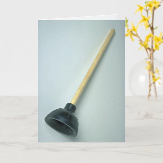 Carte Photo Plunger (Fleur jaune)