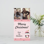 carte photo Pois de cultes de pingouins 4x8 (Debout devant)