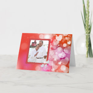 Carte photo pour la Saint Valentin