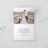 Carte Photo Purple Agate Or Marbre Mariage Merci (Intérieur)