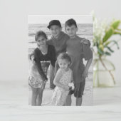 Carte photo recto-verso gui avec gui (Debout devant)