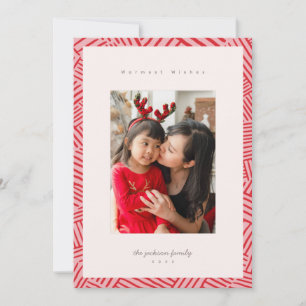 Carte photo Red Fun Hatch