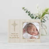 Carte photo religieux Cream Lace2 (Debout devant)