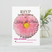 Carte photo RSVP Daisy Blossom (Debout devant)