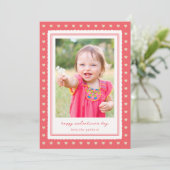 Carte photo Saint-Valentin cadre d'amour (Debout devant)