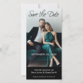 Carte Photo : Save the Date - Minimaliste (Devant)