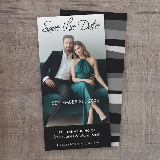 Carte Photo : Save the Date - Minimaliste