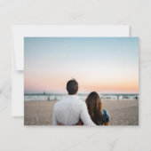 Carte Photo Script 2 | Enregistrer La Date (Dos)