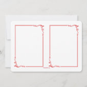 Carte photo Seashell Christmas (Dos)