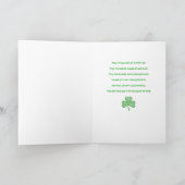Carte Photo shamrock (Intérieur)