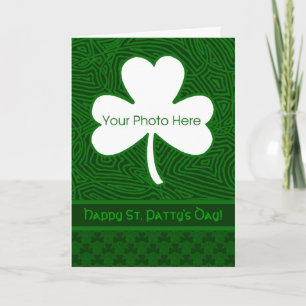 Carte Photo shamrock