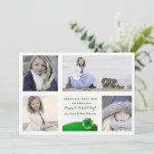 Carte photo Shamrock Gold Lined (Debout devant)