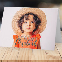 Photo simple moderne Accueil d'anniversaire