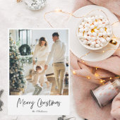 Carte Photo simple moderne | Joyeux Noël