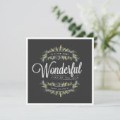 Carte photo Sprig saisonnier (Debout devant)