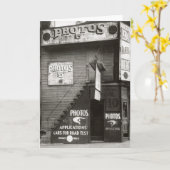 Carte Photo Studio, 1934 (Fleur jaune)