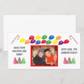 Carte photo Sweet Christmas (Devant / Derrière)