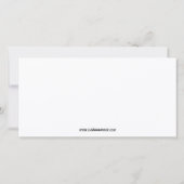 Carte photo Sweet Christmas (Dos)