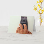 Carte Photo télécommande (Fleur jaune)