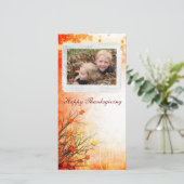carte photo thanksgiving (Debout devant)