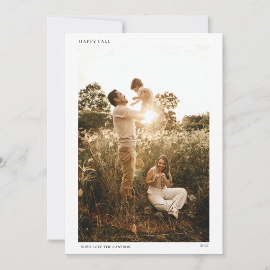 CARTE PHOTO VACANCES (Devant)