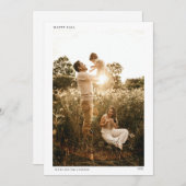 CARTE PHOTO VACANCES (Devant / Derrière)