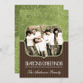 CARTE PHOTO VACANCES (Devant / Derrière)