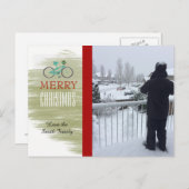 Carte photo Vélos (Devant / Derrière)