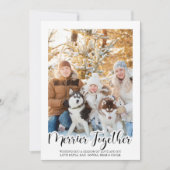 Carte Photo verticale de Merrier Lettré à la main (Devant)