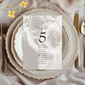 Carte Photo Wedding Seating Chart