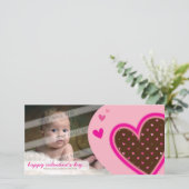 CARTE PHOTOCARD DE LA JOURNÉE DE VALENTINE :: Coeu (Debout devant)