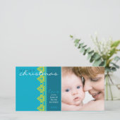 CARTE PHOTOCARD DE VACANCES :: jolie bordé L1 (Debout devant)