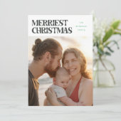 CARTE PHOTOCARD MODERNE DE TYPE AMUSANT (Debout devant)