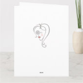 Carte Photographe féminine (Dos)