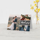 Carte Photographe Mariage de collage photo client (Fleur jaune)