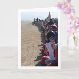 Carte Photographe sur Quad Bike