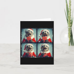 Carte Photographie d'animaux de l'océan Santa Seal Lion