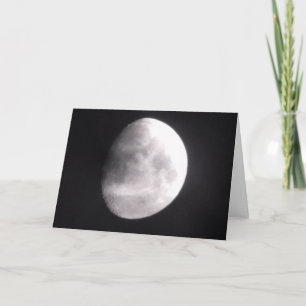 Carte Photographie de la lune Vous aimez