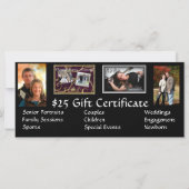 Carte Photographie de Sharp Creations (Dos)