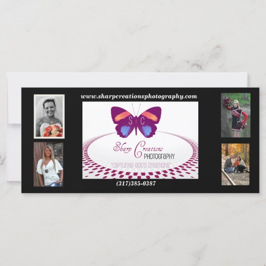 Carte Photographie de Sharp Creations (Devant)