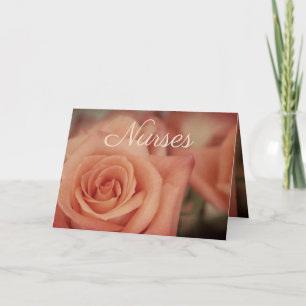 Carte Photographie du Rose de pêche