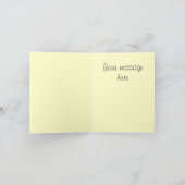 Carte Photographie florale : Daffodiles de printemps jau (Intérieur)