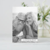 Carte Photographie noir et blanc Tout l'anniversaire du  (Debout devant)