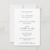 Carte Photographie noir et blanc Tout l'anniversaire du  (Dos)