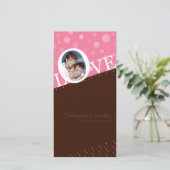 CARTE PHOTOGRAPHIQUE AMOUR MODERNE :: LOVEbubble P (Debout devant)